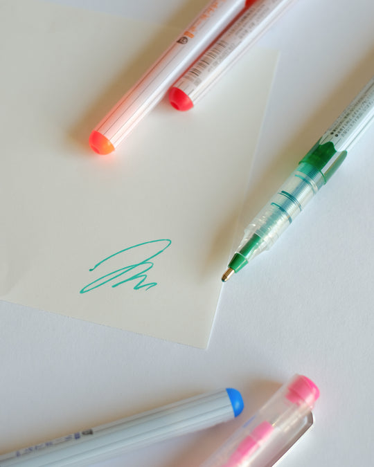 OHTO Fude Ball 1.5mm Rollerball Pen Colour Series — OHTO, Japan, at SORT Vancouver