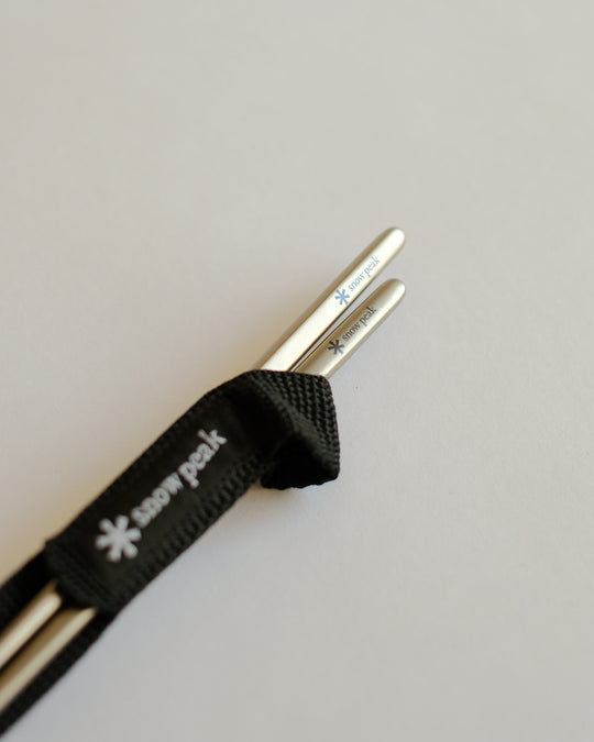 Snow Peak Titanium Chopsticks (SCT-115) — Japanese camping titanium ware at SORT Vancouver