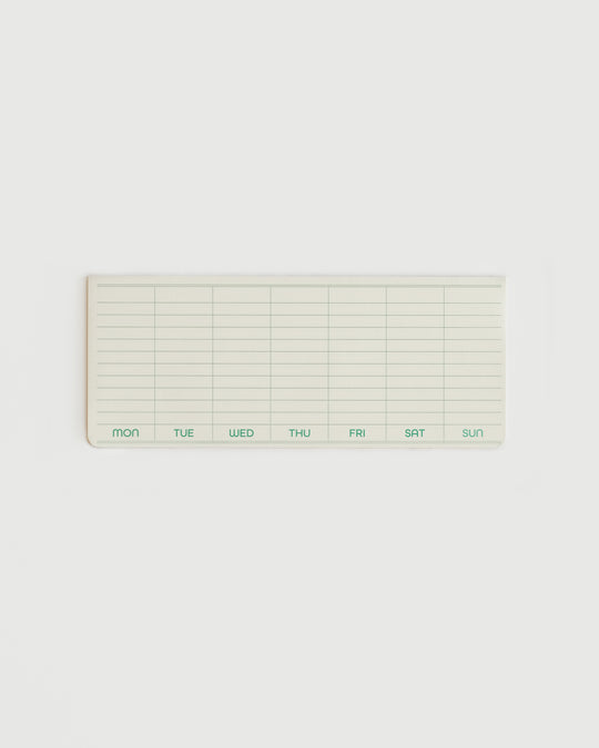 Hightide Sticky Memo Pad Weekly — Hightide, Japan, at SORT Vancouver