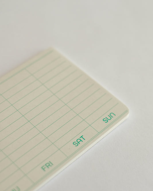 Hightide Sticky Memo Pad Weekly