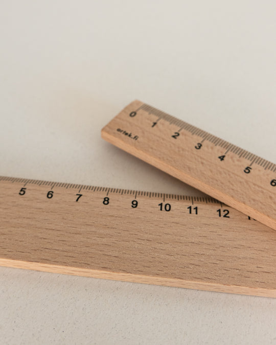 Artek Beech Ruler detail — minimalist Finnish design at SORT Vancouver