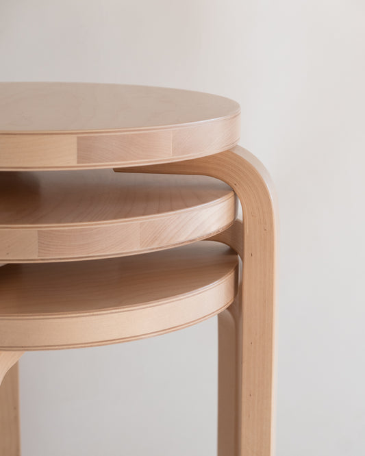 Artek Aalto Stool 60 — Natural Birch