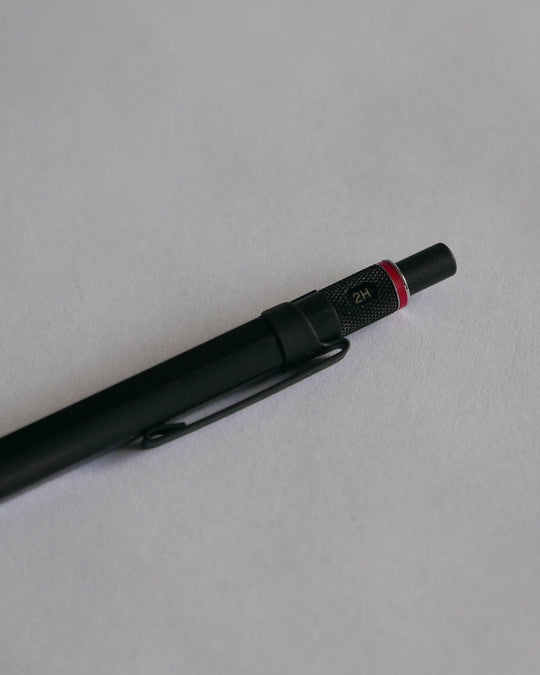 rOtring 500 Drafting Pencil detail — minimalist design tool at SORT Vancouver