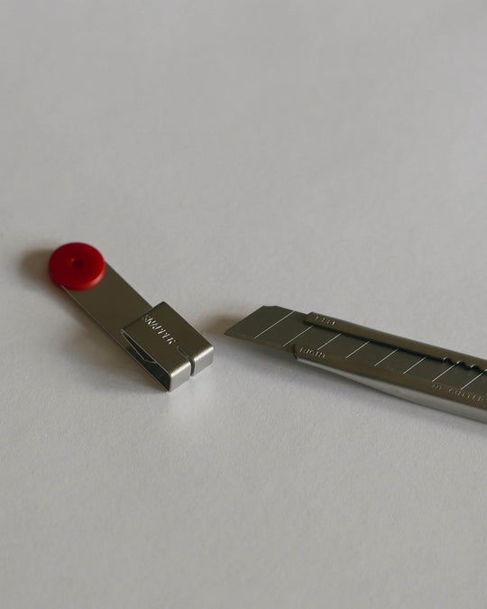 NT-Cutter AD-2P detail — minimalist Japanese design at SORT Vancouver