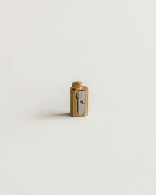 DUX Brass Sharpener with Case — DUX, Germany, at SORT Vancouver
