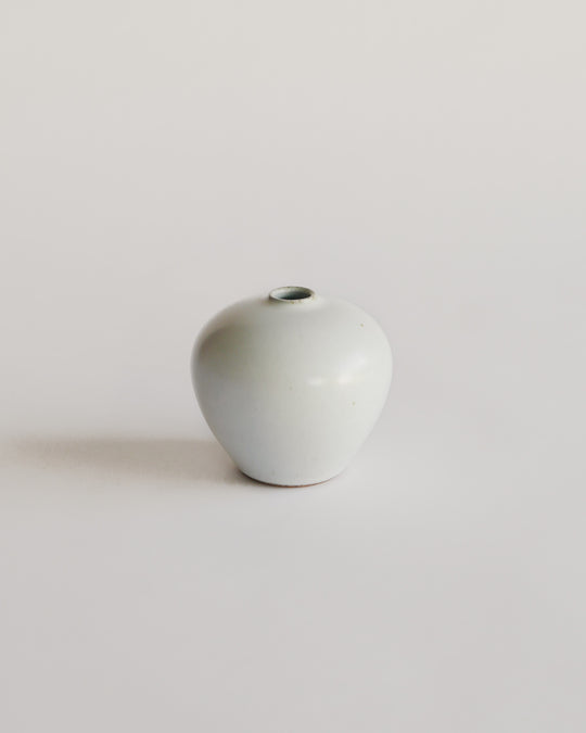 Seiryugama Japan Single-flower Porcelain Vase — Seiryugama, Japan, at SORT Vancouver