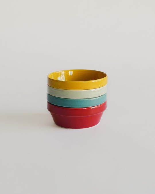 HASAMI Maruhiro Block Bowl Small — Hasami Porcelain, Japan, at SORT Vancouver