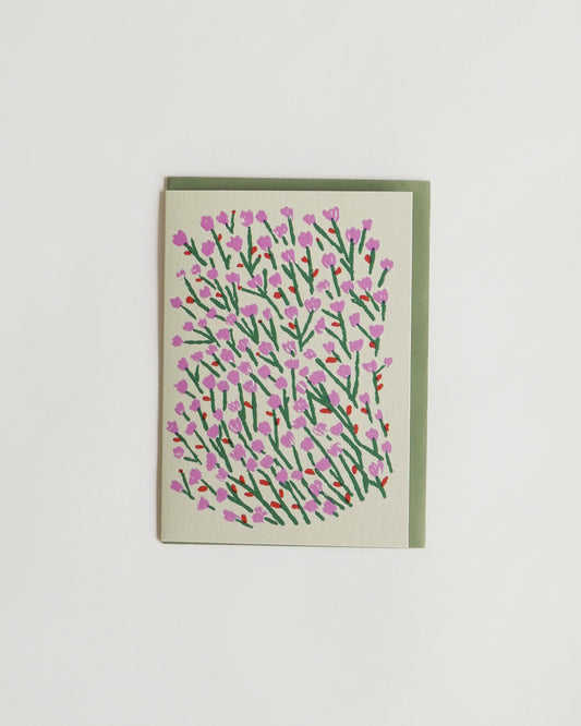 Wrap Meadow Card (Floral / Flowers)