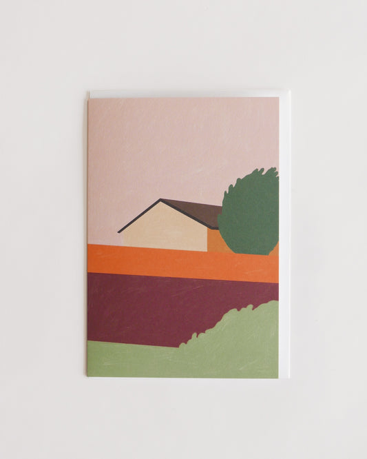 Wrap Warm Sky Card