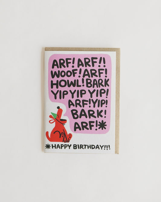 Wrap Birthday Bark Card
