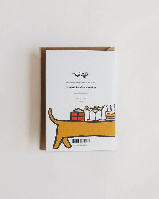 Wrap YAY Sausage Card — greeting card at SORT Vancouver