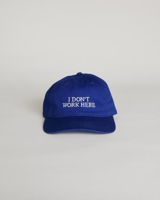 IDEA Books Sorry I Don't Work Here Hat (Royal Blue)