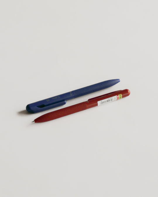 Pentel Calme Monochrome Ballpoint Pen — 0.5mm (Red/Blue Ink) — Pentel, Japan, at SORT Vancouver