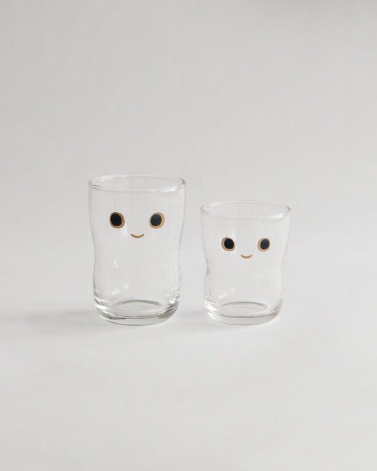 Aderia Tsuyoiko Glass with Cute Smile (Set of 2) — Aderia, Japan, at SORT Vancouver