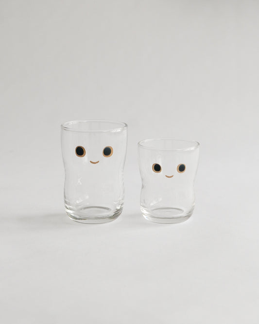 Aderia Tsuyoiko Glass with Cute Smile (Set of 2)