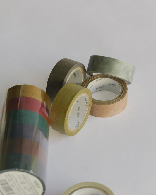 SAIEN Japanese Washi Tape Set of 6