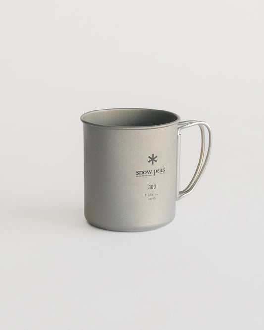 Snow Peak Titanium Single Wall Mug 300ml (MG-142)