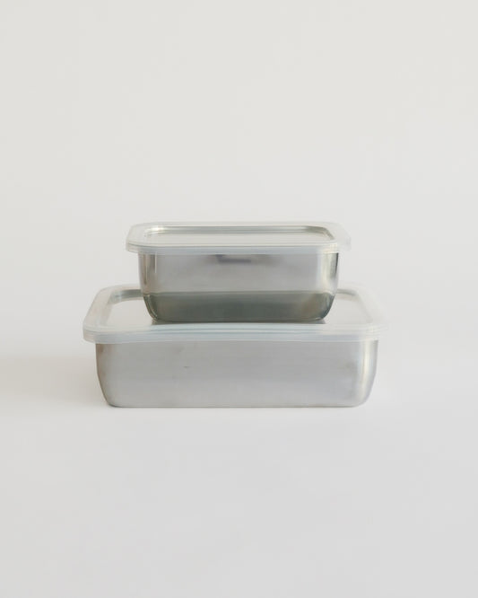 Yoshikawa Stainless Steel Multipurpose Container with Lid