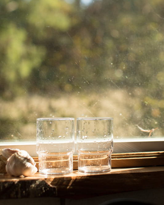 Toyo-Sasaki Hard Strong Stacking Glass Cup