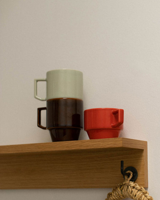 HASAMI Maruhiro Block Mug Tall — Hasami Porcelain, Japan, at SORT Vancouver
