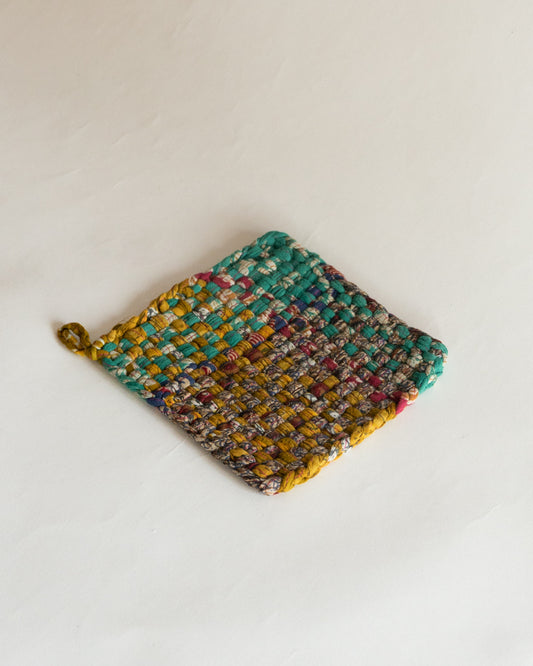 Sari Recycled Pot Holder (Handmade in Bangladesh)