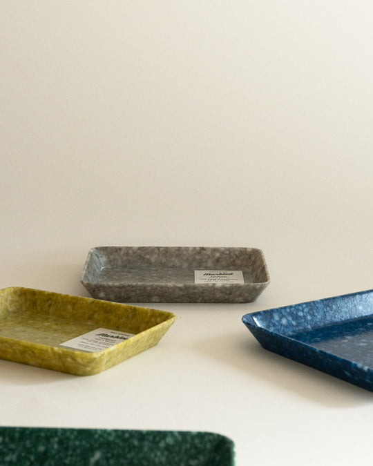 Penco Melamine Marbled Tray detail — minimalist Japanese design at SORT Vancouver