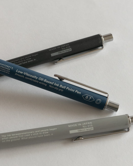 Stalogy 0.7mm Ball Pen detail — minimalist Japanese pen at SORT Vancouver