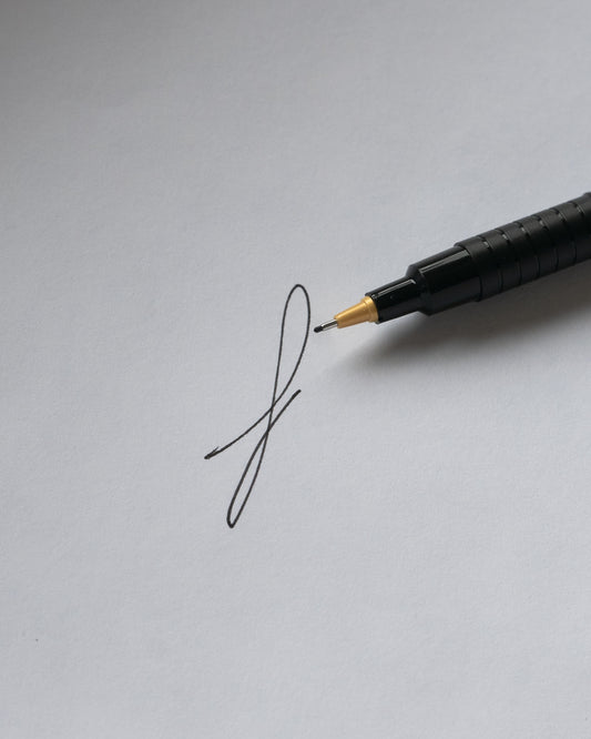 Artline Faxblac Intense Ink 0.4mm Pen (Black)