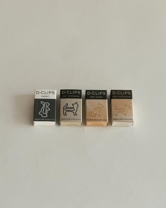 Midori D-Clips Mini Box detail — Japanese stationery at SORT Vancouver
