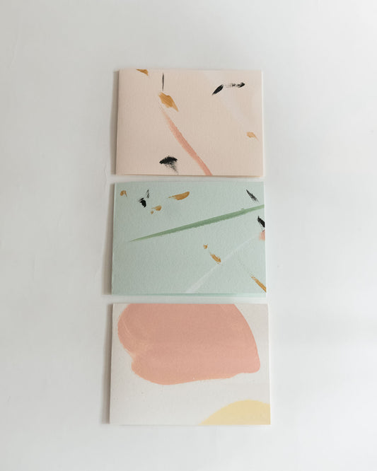 Wilde House Paper Painted Card - Folded