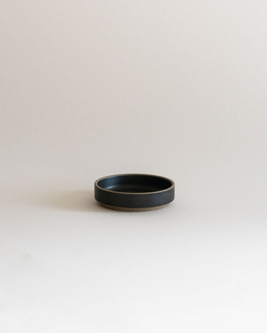 Hasami Porcelain Coaster Plate HPB001 Black — Japanese ceramics at SORT Vancouver