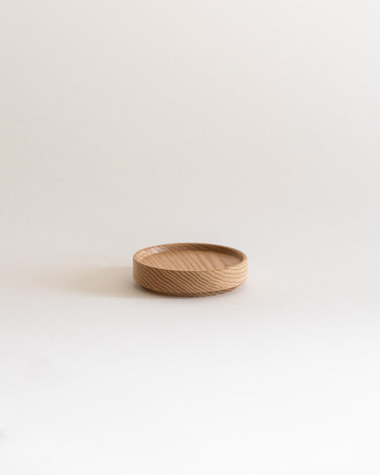 Hasami Porcelain Coaster Tray HP022 Wood — Japanese ceramics at SORT Vancouver
