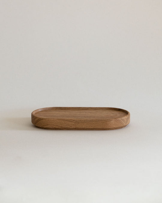 Hasami Porcelain Long Tray HP034 Wood — Japanese ceramics at SORT Vancouver