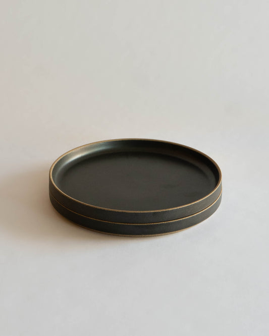 Hasami Porcelain Plate - HPB004 (Black)