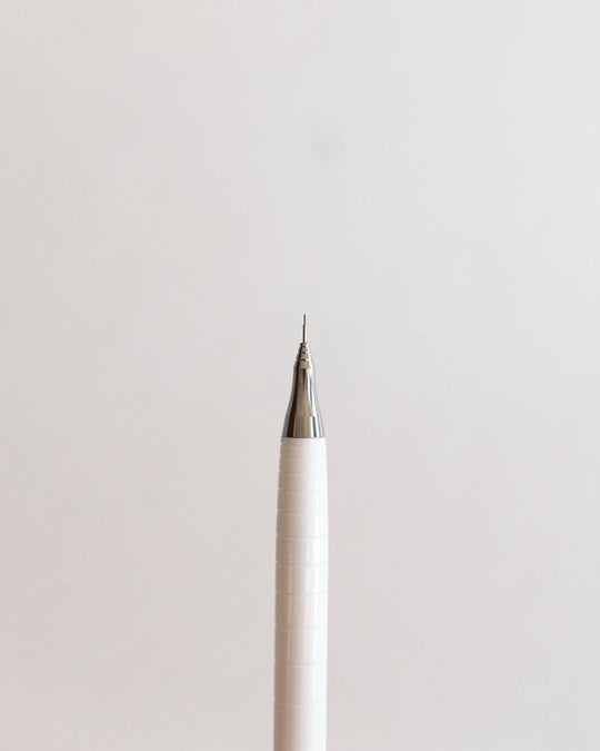 Pentel Orenz Pencil detail — minimalist Japanese design at SORT Vancouver
