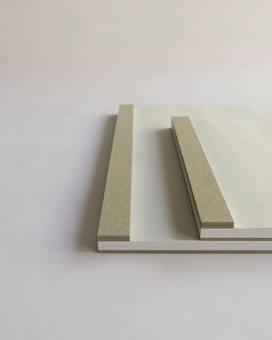 Ito Bindery Drawing Pad White detail — minimalist Japanese stationery Vancouver