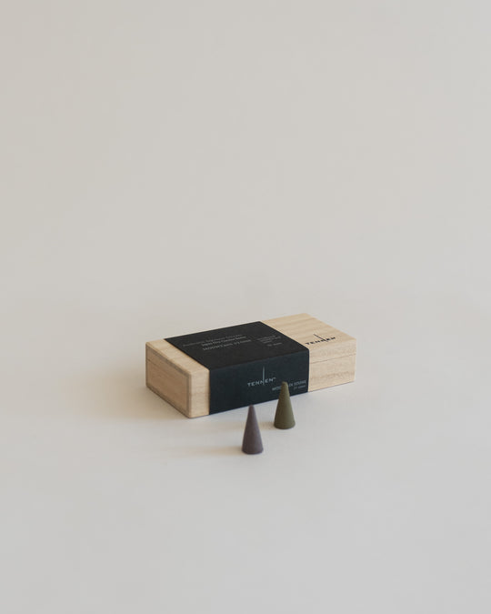 Tennen Incense Cone Box of 21 — Japanese incense at SORT Vancouver