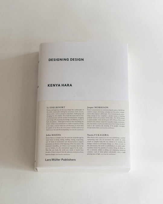 Designing Design by Kenya Hara — graphic design book at SORT Vancouver