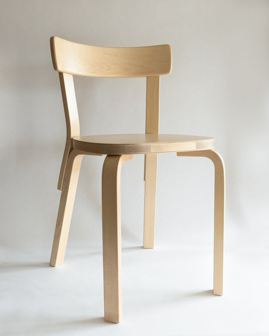 Artek Aalto Chair 69 — Natural Birch (New In-stock, Final Sale)
