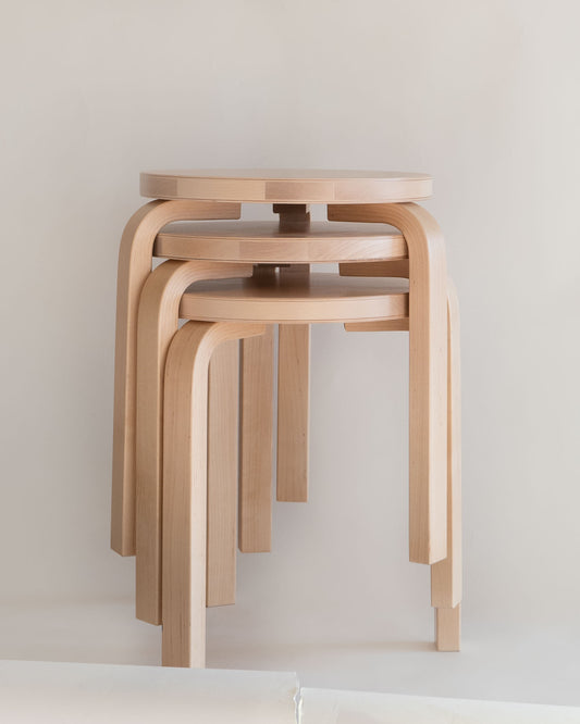 Artek Aalto Stool 60 — Natural Birch