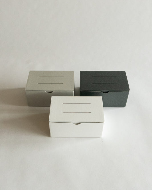 Papier Labo Folding Card Box (set of 3)