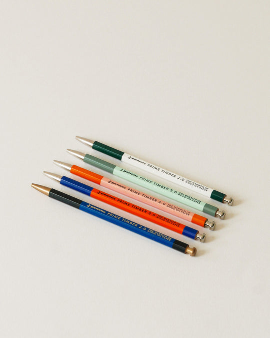 Penco Prime Timber 2.0mm Mechanical Pencil — Japanese stationery at SORT Vancouver