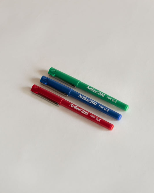 Artline 200/210/220 Series Marker Fineline Pens